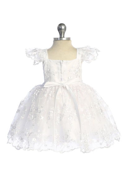 Baby Birthday Party Dress – Special Occasion Lace Baby Dress