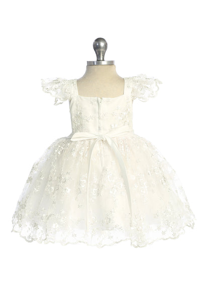 Baby Birthday Party Dress – Special Occasion Lace Baby Dress