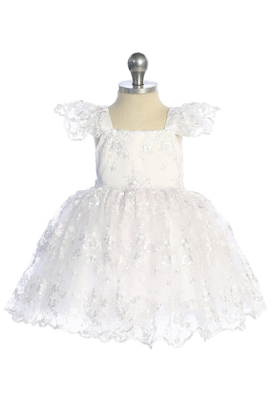 Baby Birthday Party Dress – Special Occasion Lace Baby Dress
