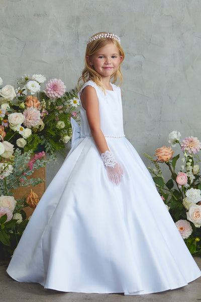 Serafina Lace Communion Dress - Diamond Collection
