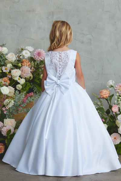 Serafina Lace Communion Dress - Diamond Collection