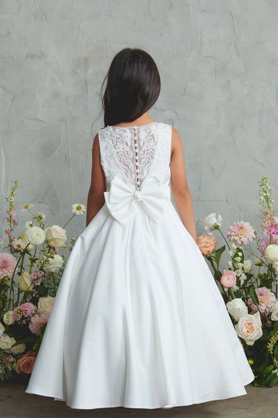 Serafina Lace Communion Dress - Diamond Collection