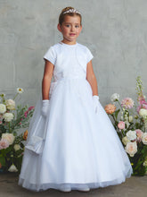 Celestine Halter Sash Communion Dress | Diamond Collection