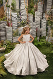Serenelle Radiance Gown – Couture White Dress for Communion & Special Occasions