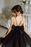 Athens Satin Tulle Girls Pageant Dress
