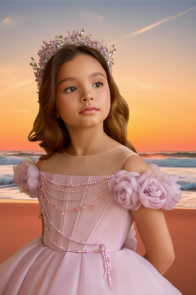 Pentelei Couture Girls Pageant & Special Occasion Dress
