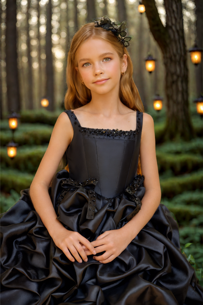 Noctura Royale Black Dress | Pentelei Couture