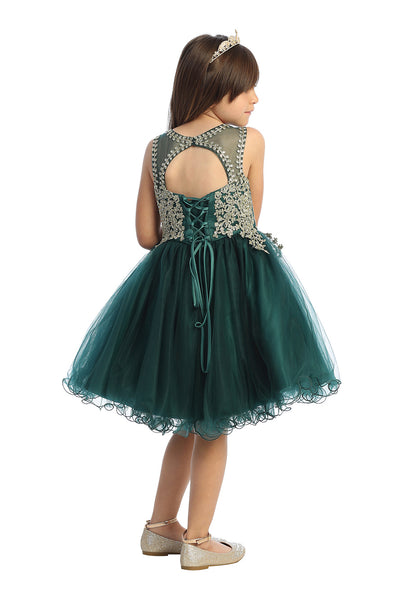 Ophelia Girls Cupcake Tulle Pageant Dress