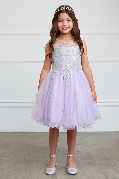 Ophelia Girls Cupcake Tulle Pageant Dress