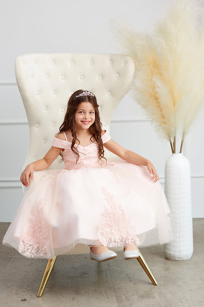 Paisley Girls Dress for Special Events | Blush Kids