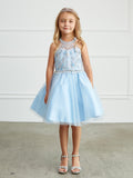 Anaya Girls Short Pageant Dress | Blush Kids