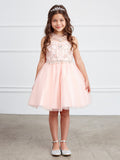 Anaya Girls Short Pageant Dress | Blush Kids
