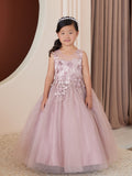 The Celine Glitter Tulle Girls Dress