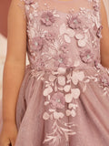The Celine Glitter Tulle Girls Dress