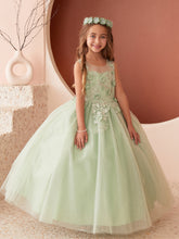 The Celine Glitter Tulle Girls Dress