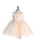 Rosalee Baby Girls 3D Floral Party Pageant Dress | Blush Kids