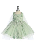 Rosalee Baby Girls 3D Floral Party Pageant Dress | Blush Kids