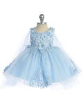 Rosalee Baby Girls 3D Floral Party Pageant Dress | Blush Kids