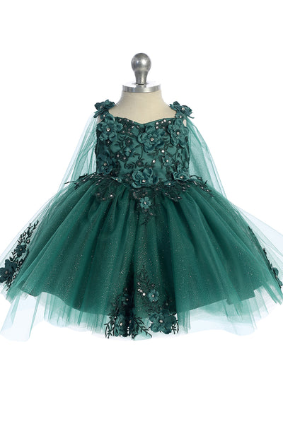 Rosalee Baby Girls 3D Floral Party Pageant Dress | Blush Kids