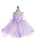 Rosalee Baby Girls 3D Floral Party Pageant Dress | Blush Kids