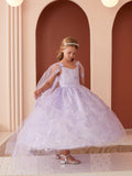Diamond Collection - Amaya Girls Sequined Pageant Dress