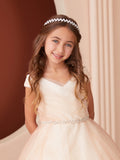 Piper Dress - Elegant Gown for Pageant, Communion & Special Occasions