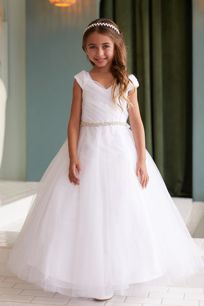 Piper Dress - Elegant Gown for Pageant, Communion & Special Occasions