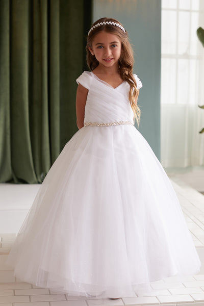 Piper Dress - Elegant Gown for Pageant, Communion & Special Occasions