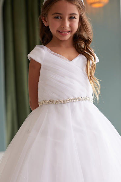 Piper Dress - Elegant Gown for Pageant, Communion & Special Occasions