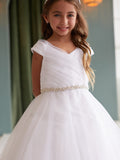 Piper Dress - Elegant Gown for Pageant, Communion & Special Occasions