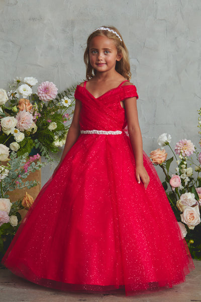 Piper Dress - Elegant Gown for Pageant, Communion & Special Occasions