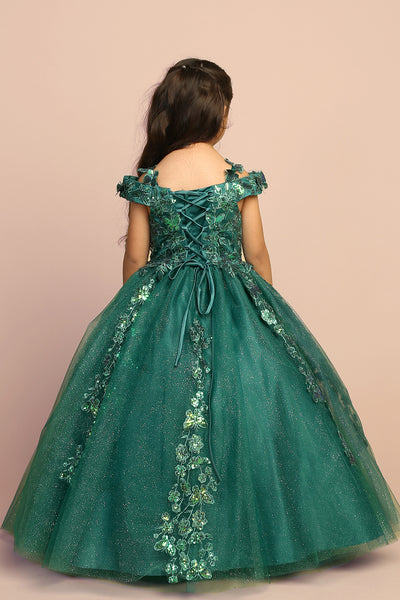 Diamond Collection | Penny Girls Glitter Pageant Dress