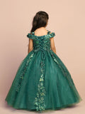 Diamond Collection | Penny Girls Glitter Pageant Dress