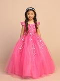 Diamond Collection | Penny Girls Glitter Pageant Dress