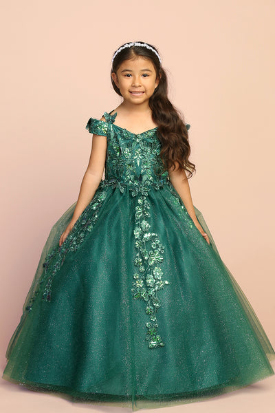 Diamond Collection | Penny Girls Glitter Pageant Dress