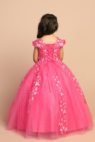 Diamond Collection | Penny Girls Glitter Pageant Dress