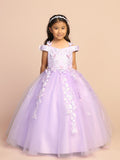 Diamond Collection | Penny Girls Glitter Pageant Dress