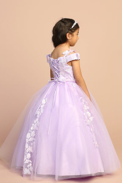 Diamond Collection | Penny Girls Glitter Pageant Dress