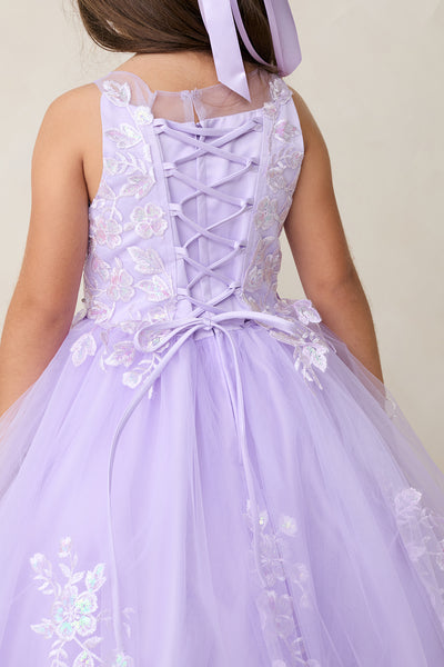 Liliana Blossom Gown – Elegant Flower Girl & Special Occasion Dress