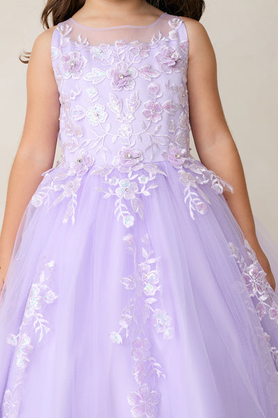 Liliana Blossom Gown – Elegant Flower Girl & Special Occasion Dress