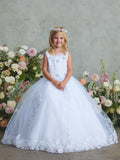 Liliana Blossom Gown – Elegant Flower Girl & Special Occasion Dress