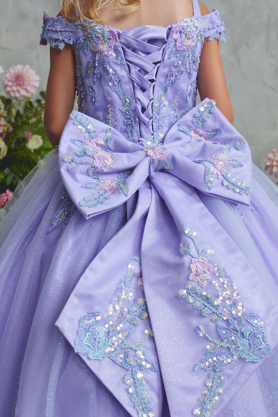 Lila Rose Girls Pageant Dress | Lilac & Blush