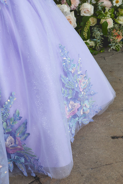 Lila Rose Girls Pageant Dress | Lilac & Blush