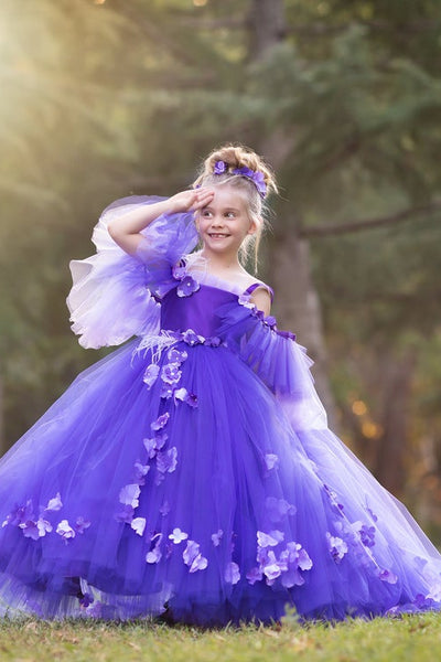 Couture Tutu Flower Girl Pageant Party Dress Baby Special Occasion Dress