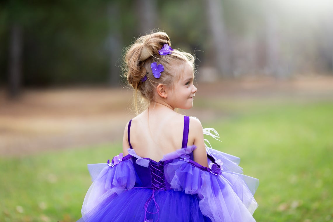 Couture Tutu Flower Girl Pageant Party Dress Baby Special Occasion Dress