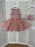 The Lyric Girls Couture Knee Length Pageant Dress