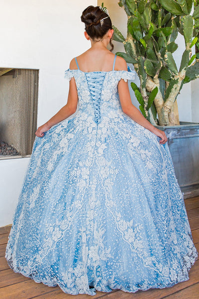 Anahi Black Lace Ball Gown - Elegant Special Occasion Dress