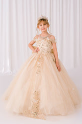 Madison Starlight Pageant Gown for Girls