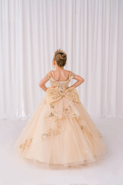 Madison Starlight Pageant Gown for Girls