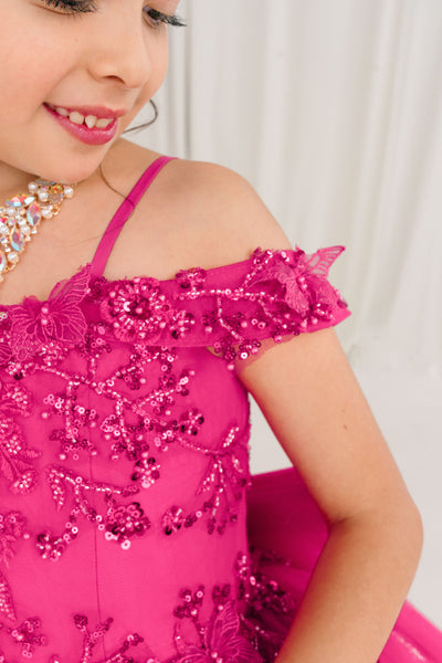 Madison Starlight Pageant Gown for Girls